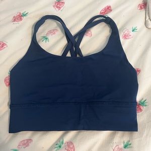 Lululemon sports bra navy. Long line